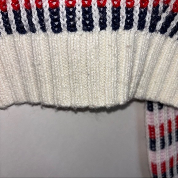 Tommy Hilfiger Red Black Striped Small - Picture 7 of 10